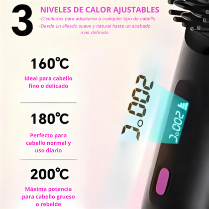 cepillo alisador portatil